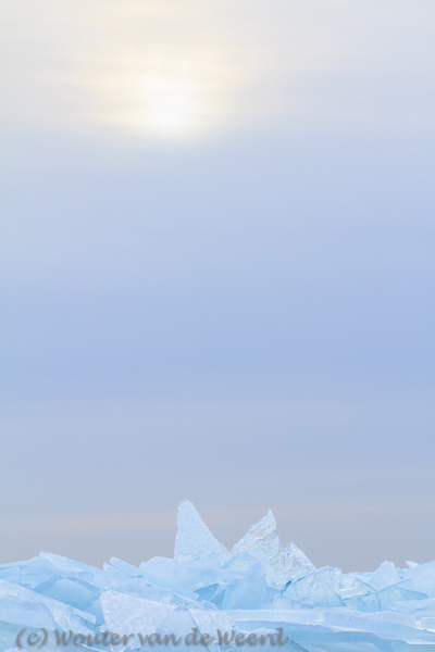 2013-01-28 - Kruiend ijs en een waterig zonnetje<br/>Stavoren - Nederland<br/>Canon EOS 7D - 100 mm - f/8.0, 1/125 sec, ISO 200
