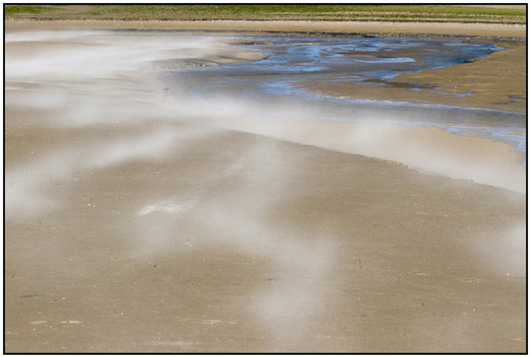 2011-05-22 - De straffe wind blies het zand over de vlakte<br/>De Slufter - Texel - Nederland<br/>Canon EOS 7D - 105 mm - f/11.0, 1/80 sec, ISO 100