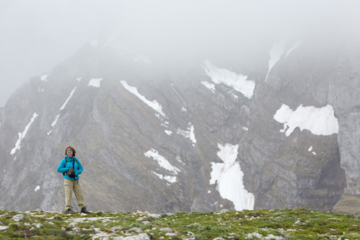 2015-05-03 - Carin in de mistige bergen<br/>Picos de Europa - Fuente Dé - Spanje<br/>Canon EOS 5D Mark III - 235 mm - f/8.0, 1/800 sec, ISO 800