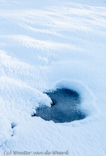 2014-12-28 - Gat in de sneeuw<br/>Plantage Willem III - Elst - Nederland<br/>Canon EOS 5D Mark III - 44 mm - f/11.0, 1/40 sec, ISO 200