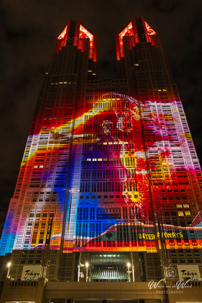 2026-02-11 - Wij zagen een voorstelling met Godzilla<br/>Tokyo Metropolitan Government Pl - Tokio - Japan<br/>Canon EOS R5m2 - 27 mm - f/4.0, 1/40 sec, ISO 4000