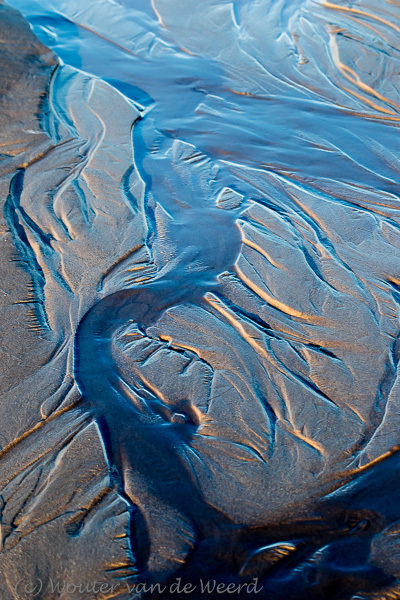 2018-01-07 - Net een rivierdelta van grote hoogte<br/>Strand - St. Maartenszee - Nederland<br/>Canon EOS 7D Mark II - 100 mm - f/8.0, 1/200 sec, ISO 400